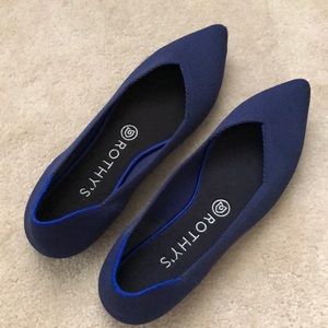 Rothy’s Blue Pointe Shoes size 7.5